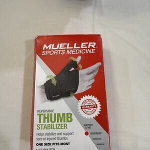 Müller 62712 Sports Reversible Thumb Stabilizer - Black Open Box